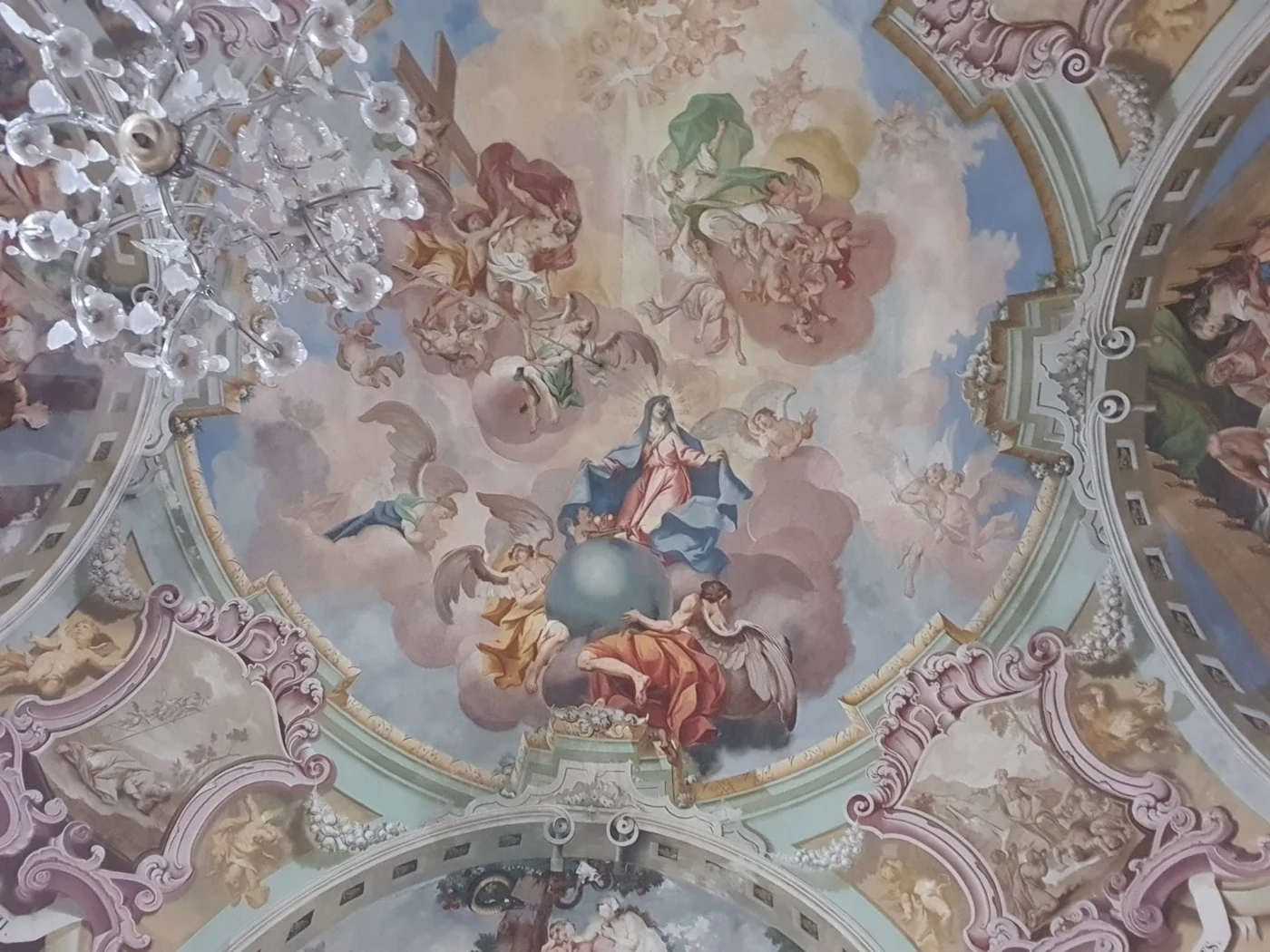 Krapina, église de Trški Vrh, 14 mai 2023, coupole 3.jpg
